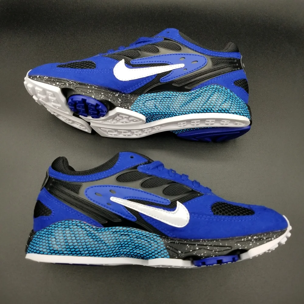 Nike Air Ghost Racer Men's Shoe Sz 4.5 CT1116 400 Indigo Force Blue Running New